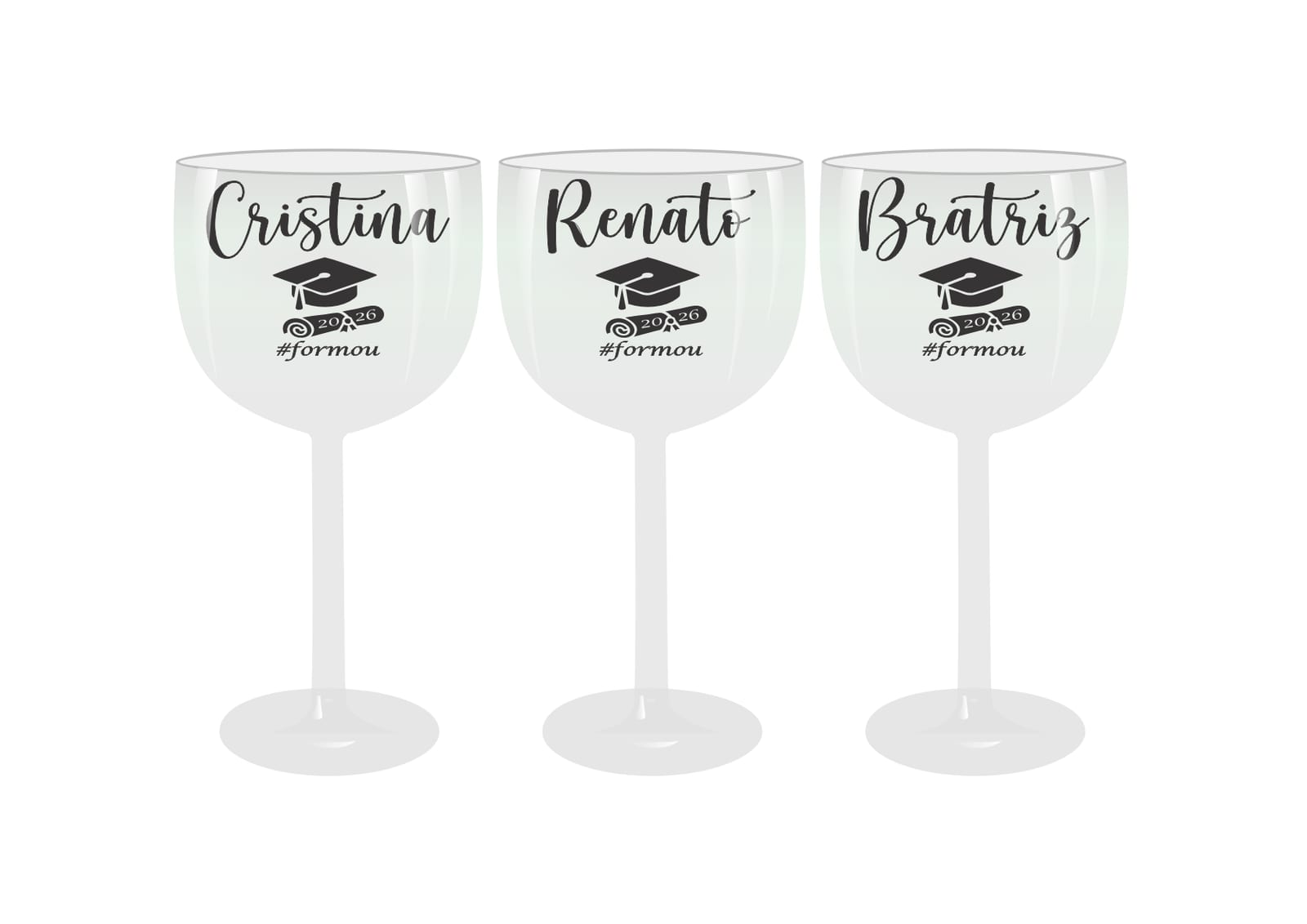 Taça de gin cristal