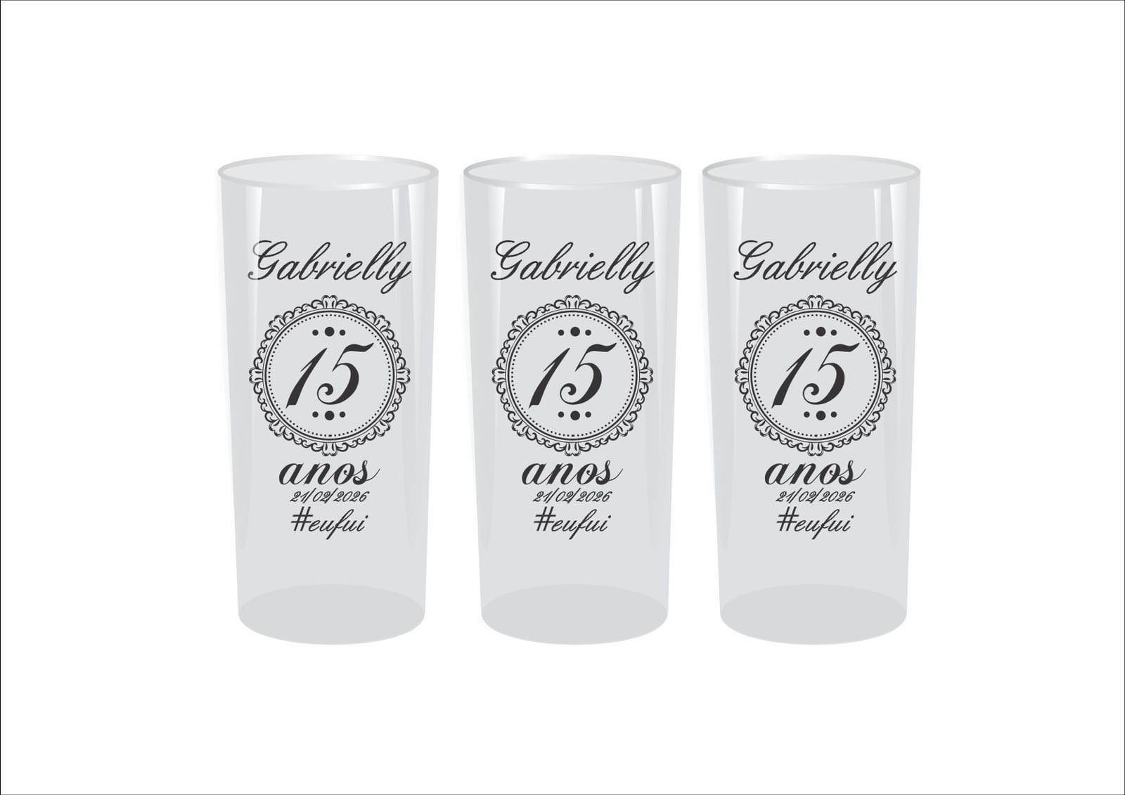 Copo long drink cristal